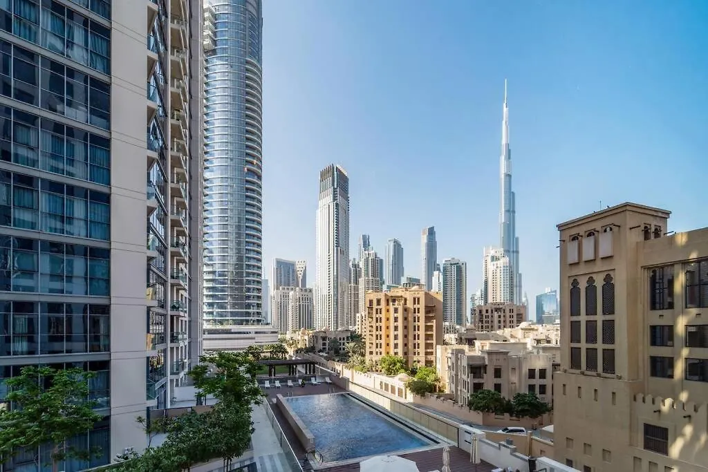 Apartment Modern 1 Bedroom Luxe Escape Downtown Dubai United Arab Emirates